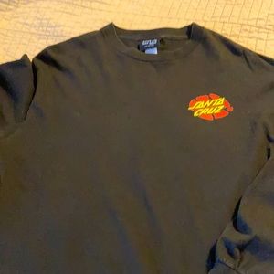 Mens long sleeve Santa Cruz tshirt